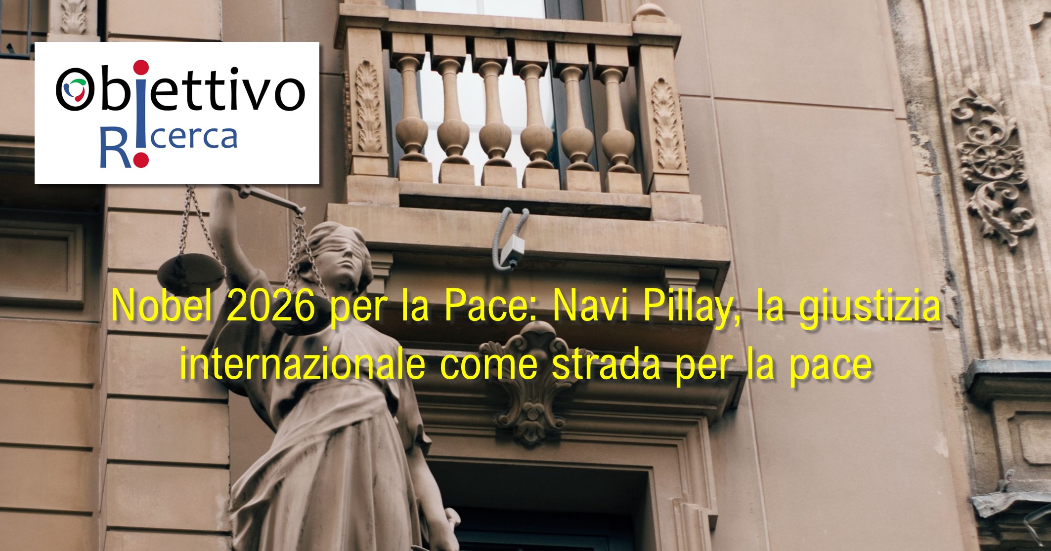 Nobel 2026 per la Pace: Navi Pillay, la giustizia internazionale come strada per la pace